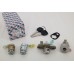 Honda Civic SO3 Hatchback 96-99 / SO4 Sedan 99-00 Ignition Lock Cylinder + Door Lock + Trunk Lid Lock Key Sets